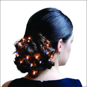Party-Time Hair Lights Black and White
