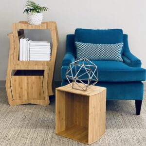 Dr. Organizer Bamboo Storage Chair